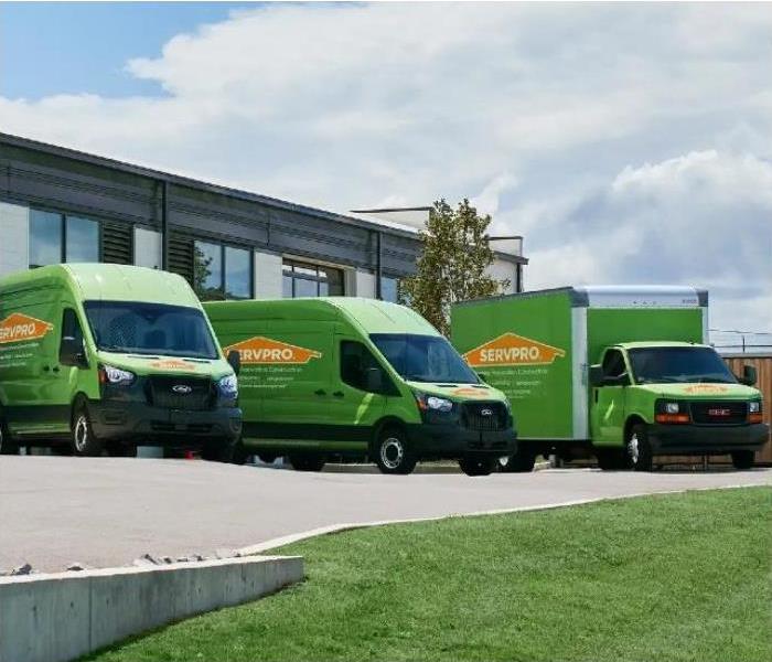 Servpro Production Van